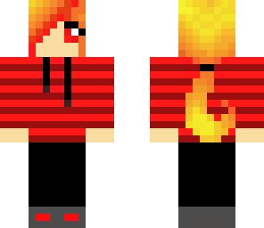 fire awesome girl
