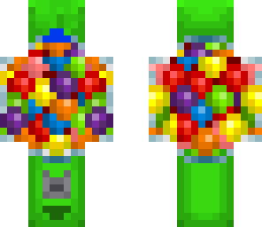 gum ball machine in green