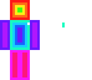 rainbow man the front