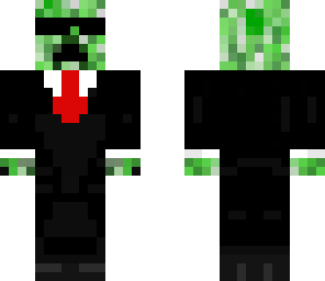 creeper whit glasses and in suit