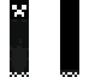 black-and-white creeper