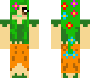 elf girl green