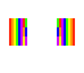 rainbow block