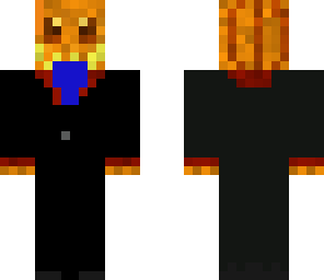 pumpkin in a suit