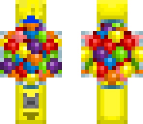 yellow gumball machine