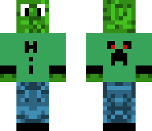 green dog