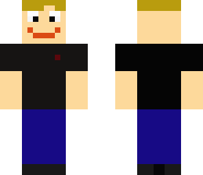 boy with a black t-shirt