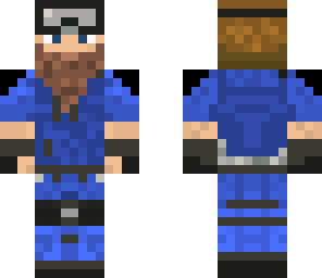 dwarf with blue armour