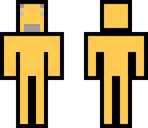 neon yellow man