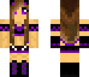 purple girl