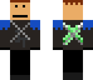 ninja with double swords