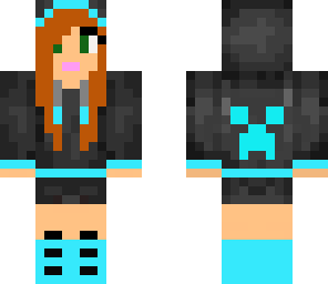 cyan hot chick creeper