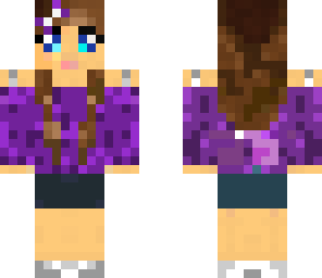 purple hot chick