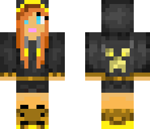 cute yellow creeper girl