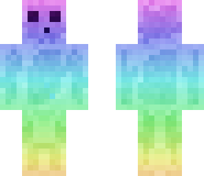 rainbow headphone slime