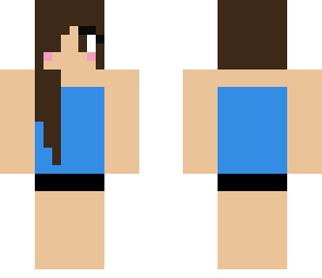 edited my new mc skin self