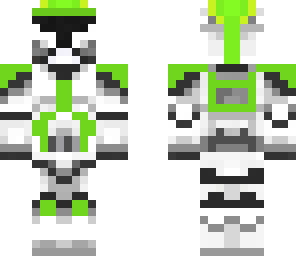 clone trooper neon green