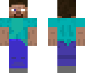steve turning into herobrine
