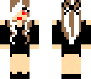 vampire girl with brown hair
