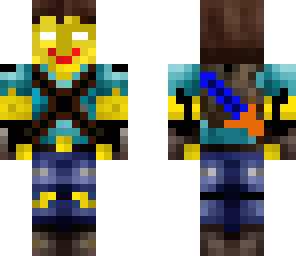golden skined adventurer