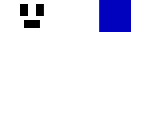 blue ghost head