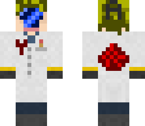 scientist with wielding mask