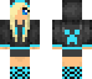 blue girl