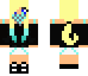 blue girl