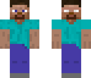 steve and herobrine