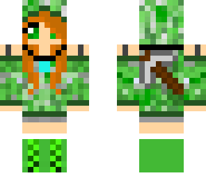 creeper girl miner