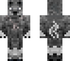 wolf with black eyes