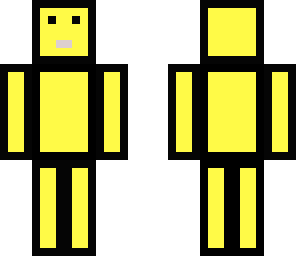 blocky butter man 
