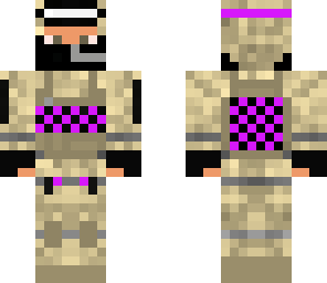 mobdestroyer army  desert soldier skin