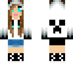 panda creeper girl