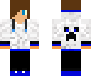 blue creeper hoodie