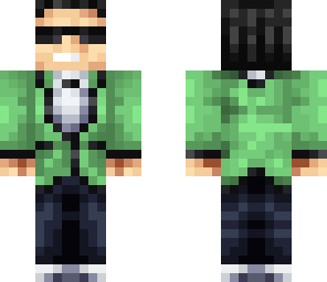green psy-gagnam style