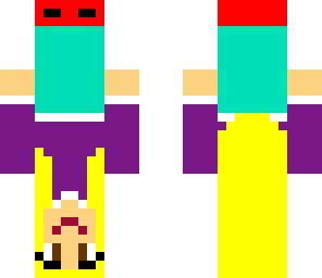 upside-down girl
