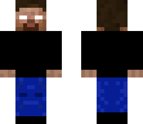 herobrine in hoodie