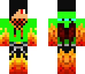 green devil guy