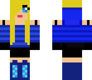 blue angel girl