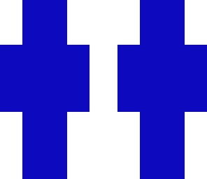 blue man