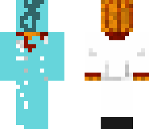 the blue man