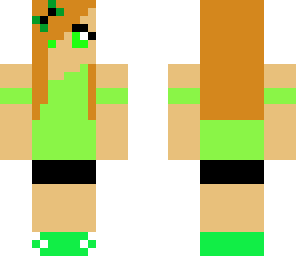 green girl