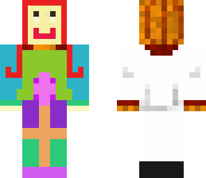 weird minecraft skin
