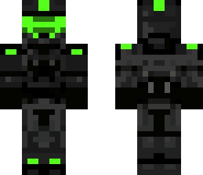 black and green halo