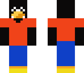 penguin in uniform