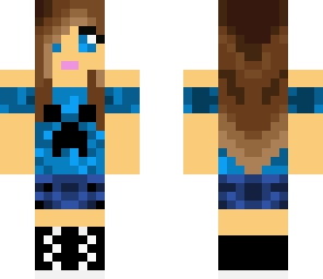 blue creeper girl