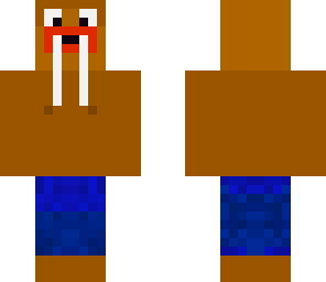walrus in jeans