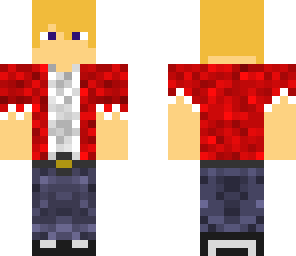 red plaid
