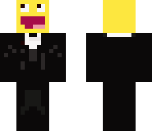 smilely in suit